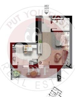 Maniu Residence | Garsoniera | Semidec | 50mp | B11946